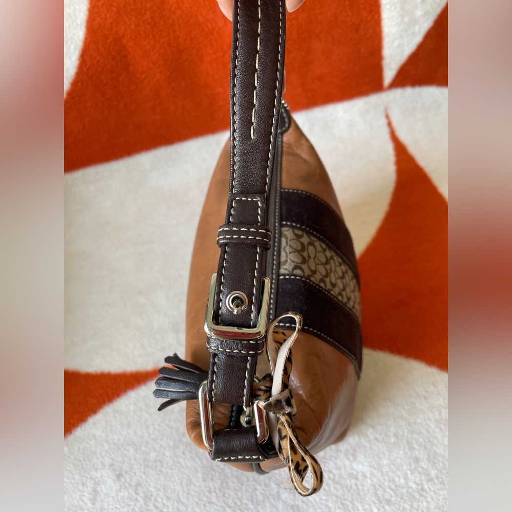 Coach Racer Stripe Mini Bag - Picture 12 of 16